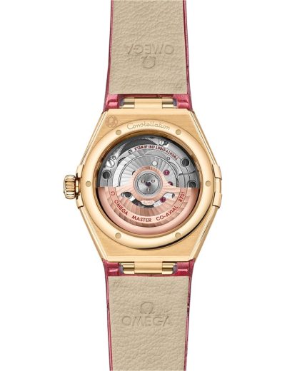 Omega Constellation 29 mm, Gelbgold mit Lederarmband 131.58.29.20.55.001 – Bild 2
