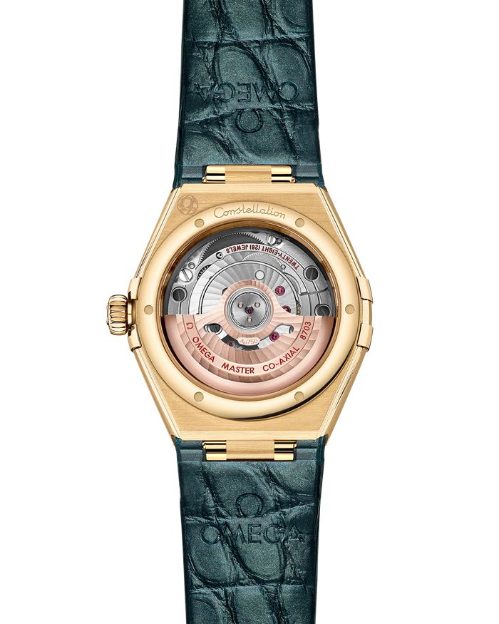 Omega Constellation 29 mm, Gelbgold mit Lederarmband 131.58.29.20.99.002 – Bild 2