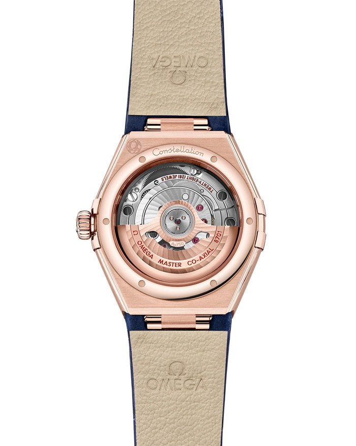 Omega Constellation 29 mm, Sedna™-Gold mit Lederarmband 131.53.29.20.99.001 – Bild 2
