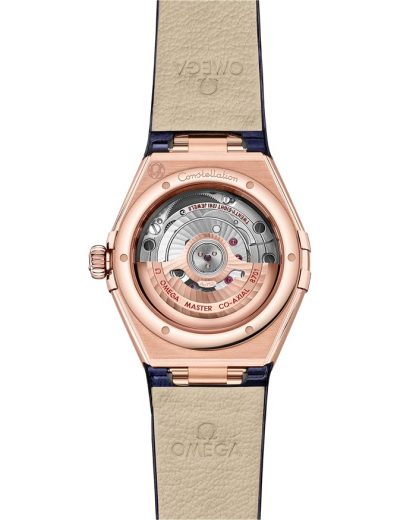Omega Constellation 29 mm, Sedna™-Gold mit Lederarmband 131.58.29.20.53.003 – Bild 2