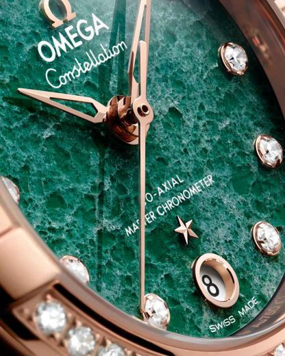 Omega Constellation 29 mm, Sedna™-Gold mit Lederarmband 131.58.29.20.99.004 – Bild 3