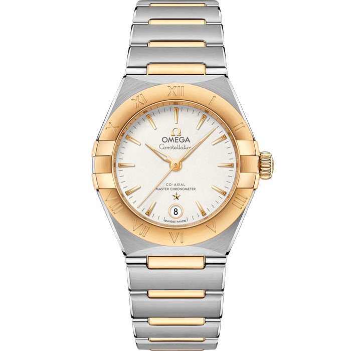 Omega Constellation 29 mm, Stahl - Gelbgold mit Stahl- und Gelbgoldband 131.20.29.20.02.002