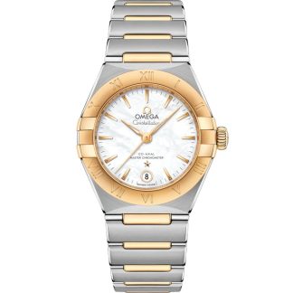 Omega Constellation 29 mm, Stahl - Gelbgold mit Stahl- und Gelbgoldband 131.20.29.20.05.002