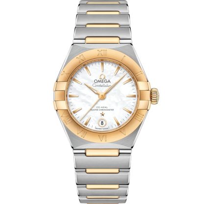 Omega Constellation 29 mm, Stahl - Gelbgold mit Stahl- und Gelbgoldband 131.20.29.20.05.002