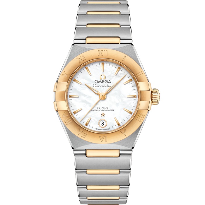 Omega Constellation 29 mm, Stahl - Gelbgold mit Stahl- und Gelbgoldband 131.20.29.20.05.002