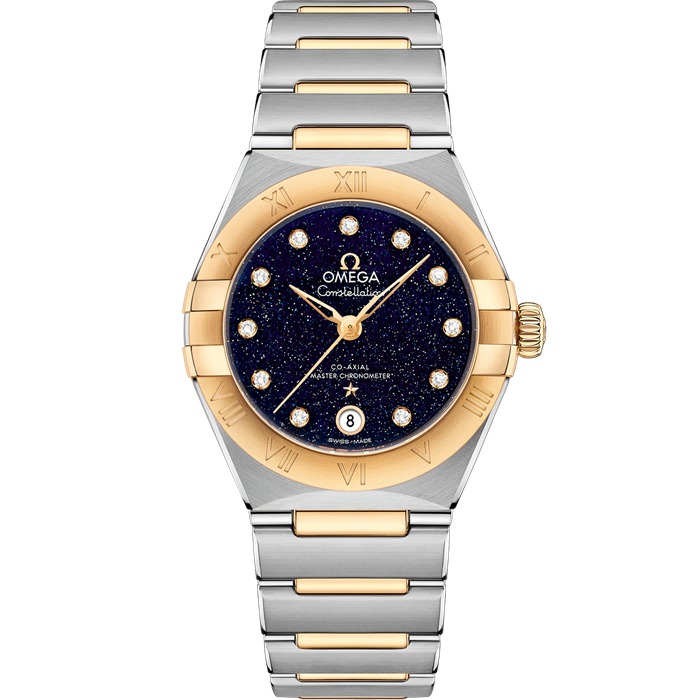 Omega Constellation 29 mm, Stahl - Gelbgold mit Stahl- und Gelbgoldband 131.20.29.20.53.001