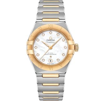 Omega Constellation 29 mm, Stahl - Gelbgold mit Stahl- und Gelbgoldband 131.20.29.20.55.002