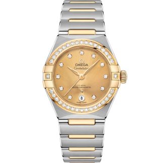 Omega Constellation 29 mm, Stahl - Gelbgold mit Stahl- und Gelbgoldband 131.25.29.20.58.001