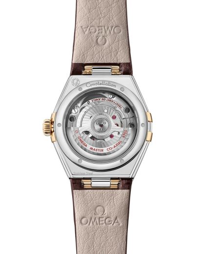Omega Constellation 29 mm, Stahl - Moonshine™-Gold mit Alligator 131.28.29.20.58.001 – Bild 2