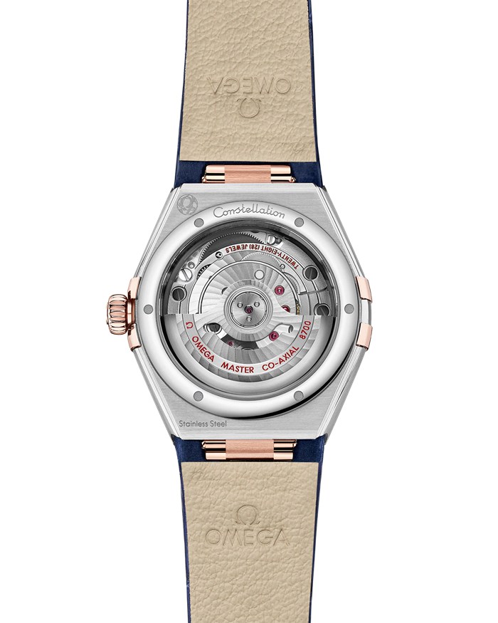 Omega Constellation 29 mm, Stahl - Sedna™-Gold mit Lederarmband 131.23.29.20.99.003 – Bild 2