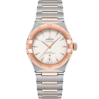 Omega Constellation 29 mm, Stahl - Sedna™-Gold mit Stahl- und Sedna™-Goldband 131.20.29.20.02.001