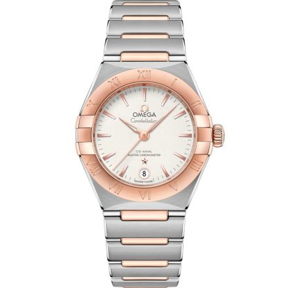 Omega Constellation 29 mm, Stahl - Sedna™-Gold mit Stahl- und Sedna™-Goldband 131.20.29.20.02.001