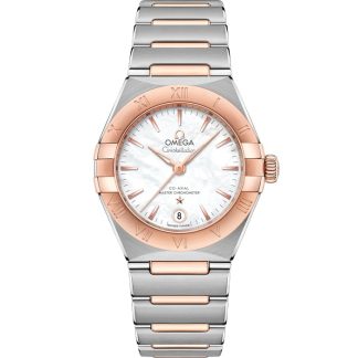 Omega Constellation 29 mm, Stahl - Sedna™-Gold mit Stahl- und Sedna™-Goldband 131.20.29.20.05.001