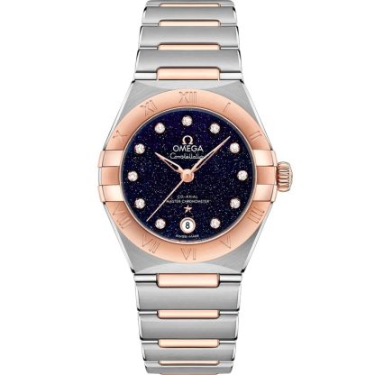 Omega Constellation 29 mm, Stahl - Sedna™-Gold mit Stahl- und Sedna™-Goldband 131.20.29.20.53.002