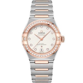 Omega Constellation 29 mm, Stahl - Sedna™-Gold mit Stahl- und Sedna™-Goldband 131.25.29.20.52.001
