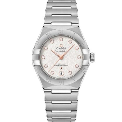 Omega Constellation 29 mm, Stahl mit Stahlarmband 131.10.29.20.52.001