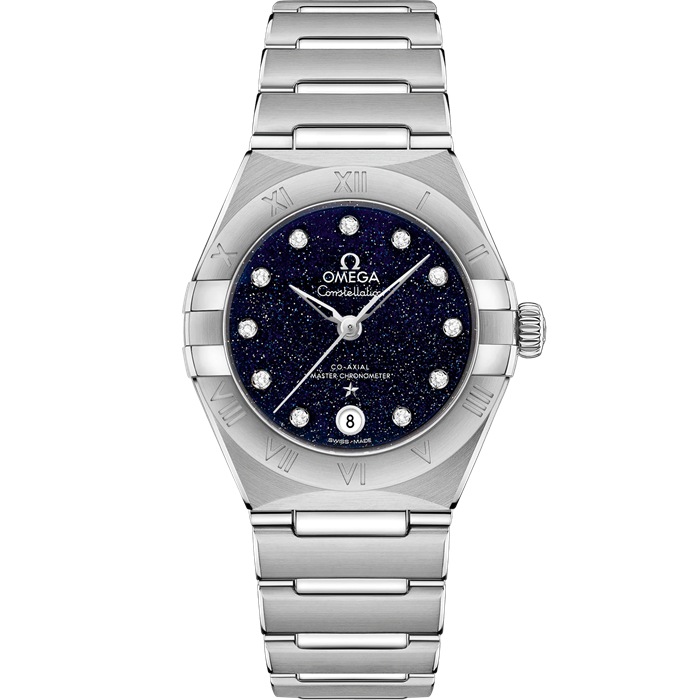 Omega Constellation 29 mm, Stahl mit Stahlarmband 131.10.29.20.53.001