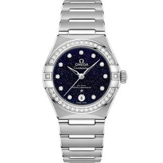 Omega Constellation 29 mm, Stahl mit Stahlarmband 131.15.29.20.53.001