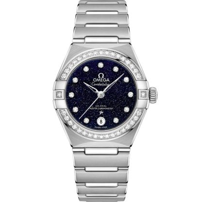 Omega Constellation 29 mm, Stahl mit Stahlarmband 131.15.29.20.53.001