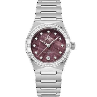 Omega Constellation 29 mm, Stahl mit Stahlarmband 131.15.29.20.99.001