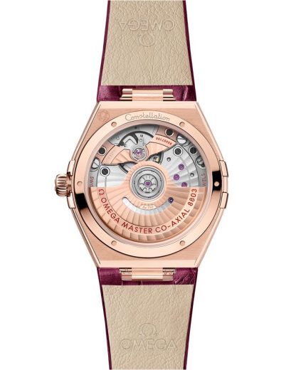Omega Constellation 34 mm, Sedna™-Gold mit Lederarmband 131.58.34.20.61.001 – Bild 2