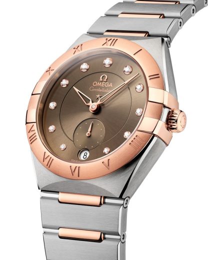 Omega Constellation 34 mm, Stahl - Sedna™-Gold mit Stahl- und Sedna™-Goldband 131.20.34.20.63.001 – Bild 3