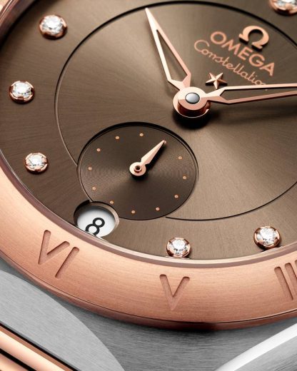 Omega Constellation 34 mm, Stahl - Sedna™-Gold mit Stahl- und Sedna™-Goldband 131.20.34.20.63.001 – Bild 4
