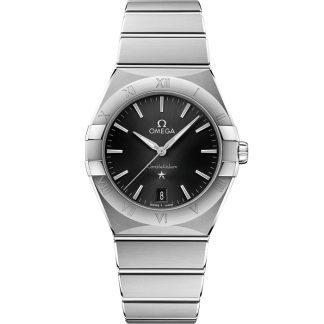 Omega Constellation 36 mm, Stahl mit Stahlarmband 131.10.36.60.01.001