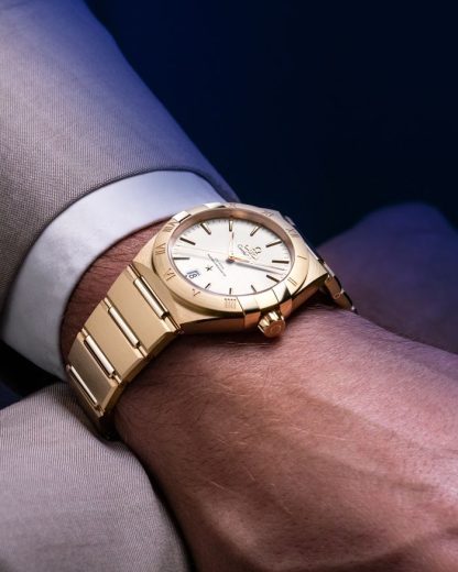 Omega Constellation 39 mm, Gelbgold mit Gelbgoldband 131.50.39.20.02.002 – Bild 4