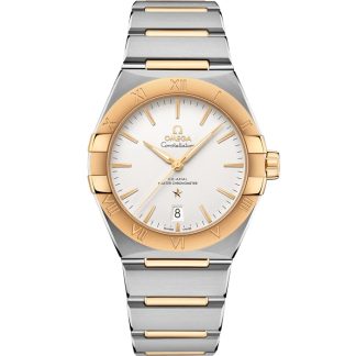 Omega Constellation 39 mm, Stahl - Gelbgold mit Stahl- und Gelbgoldband 131.20.39.20.02.002
