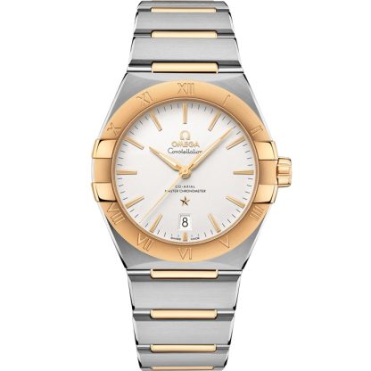 Omega Constellation 39 mm, Stahl - Gelbgold mit Stahl- und Gelbgoldband 131.20.39.20.02.002