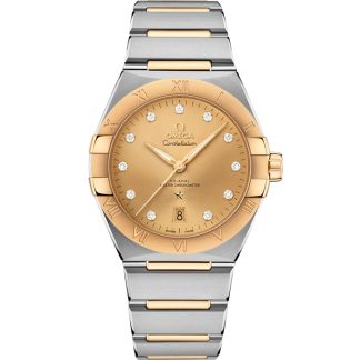 Omega Constellation 39 mm, Stahl - Gelbgold mit Stahl- und Gelbgoldband 131.20.39.20.58.001