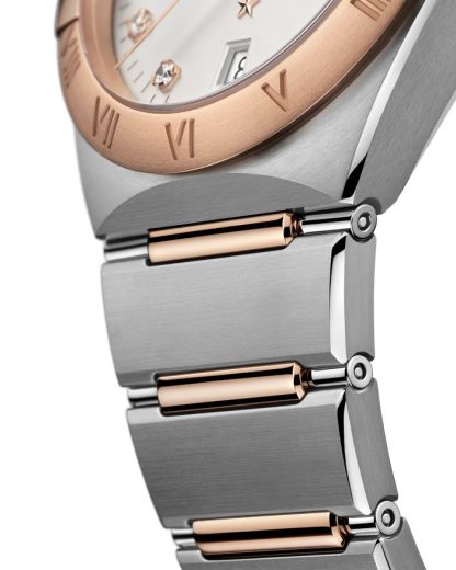 Omega Constellation 39 mm, Stahl - Sedna™-Gold mit Stahl- und Sedna™-Goldband 131.20.39.20.52.001 – Bild 4