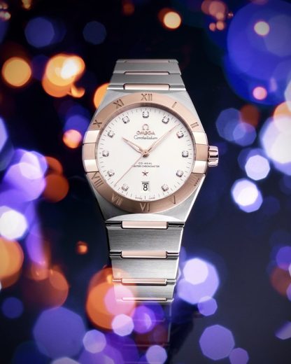 Omega Constellation 39 mm, Stahl - Sedna™-Gold mit Stahl- und Sedna™-Goldband 131.20.39.20.52.001 – Bild 6