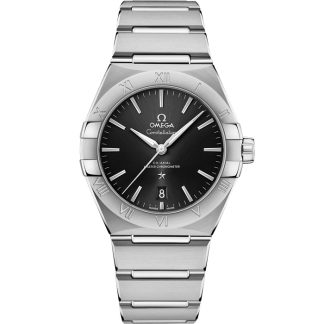 Omega Constellation 39 mm, Stahl mit Stahlarmband 131.10.39.20.01.001