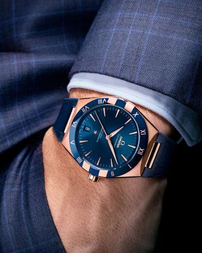 Omega Constellation 41 mm, Sedna™-Gold mit Lederarmband 131.63.41.21.03.001 – Bild 3