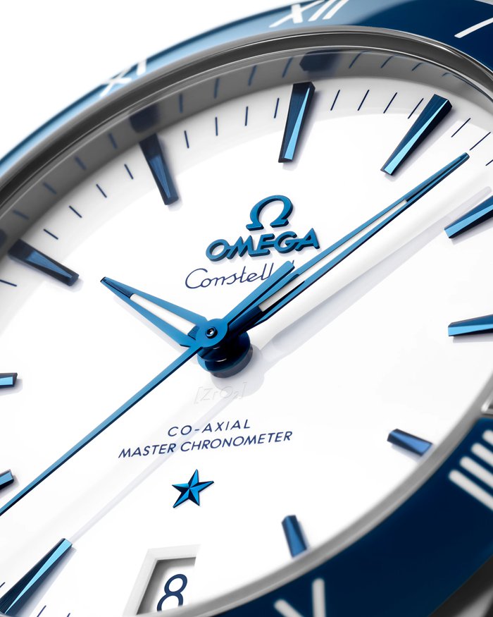 Omega Constellation 41 mm, Stahl mit Lederarmband 131.33.41.21.04.001 – Bild 3