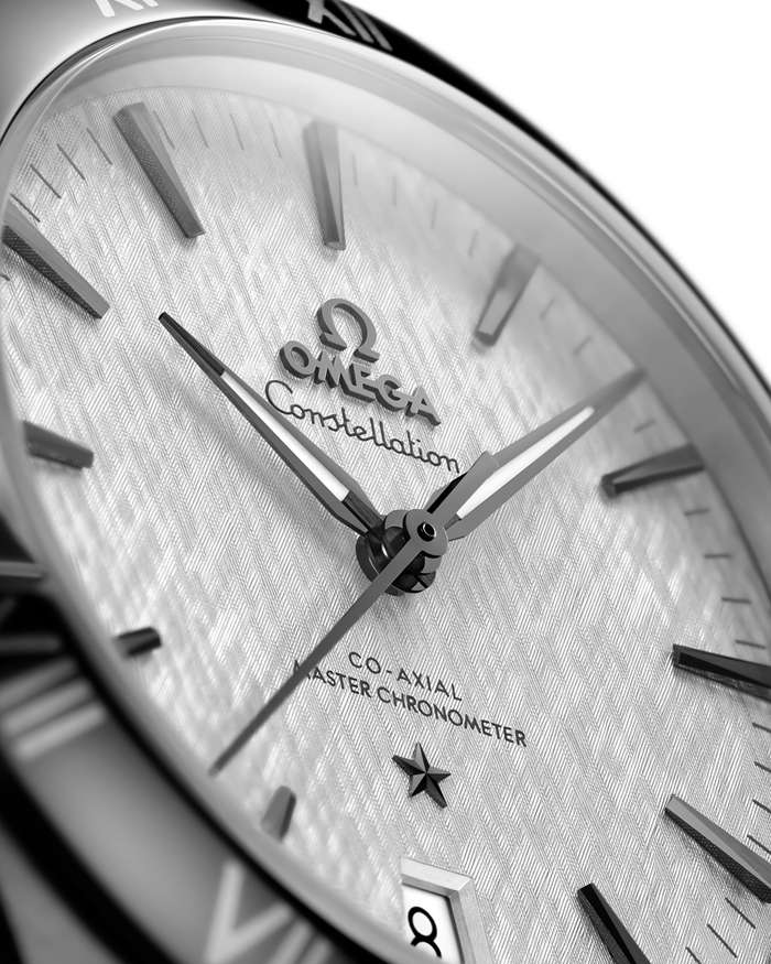 Omega Constellation 41 mm, Stahl mit Lederarmband 131.33.41.21.06.001 – Bild 3