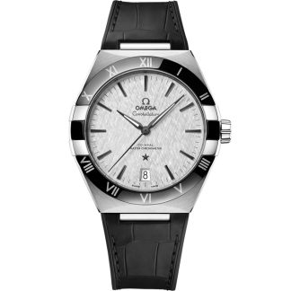 Omega Constellation 41 mm, Stahl mit Lederarmband 131.33.41.21.06.001