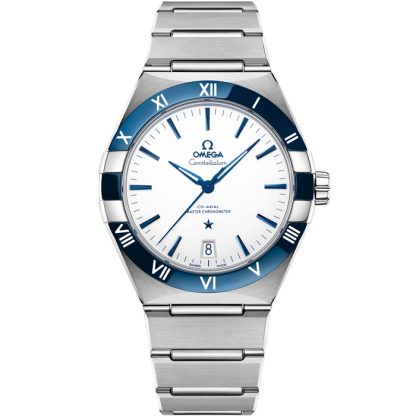 Omega Constellation 41 mm, Stahl mit Stahlarmband 131.30.41.21.04.001