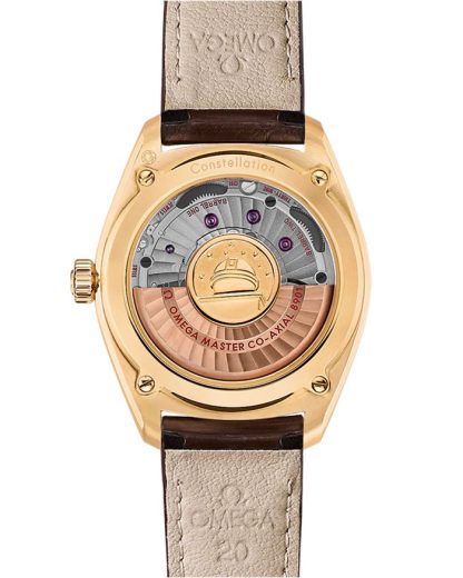 Omega Constellation Globemaster 39 mm, Gelbgold mit Lederarmband 130.53.39.21.02.002 – Bild 2