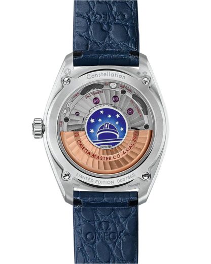 Omega Constellation Globemaster 39 mm, Platin mit Lederarmband 130.93.39.21.99.001 – Bild 2