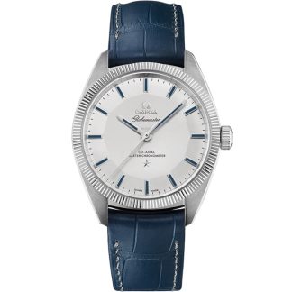 Omega Constellation Globemaster 39 mm, Platin mit Lederarmband 130.93.39.21.99.001