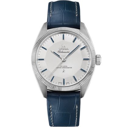 Omega Constellation Globemaster 39 mm, Platin mit Lederarmband 130.93.39.21.99.001