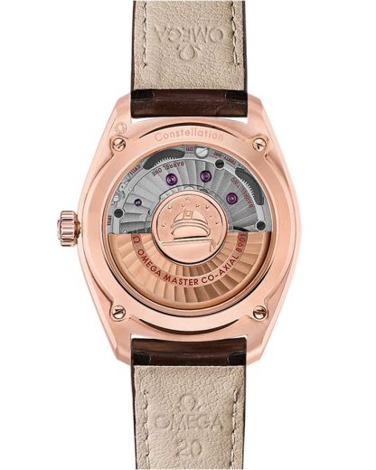 Omega Constellation Globemaster 39 mm, Sedna™-Gold mit Lederarmband 130.53.39.21.02.001 – Bild 2