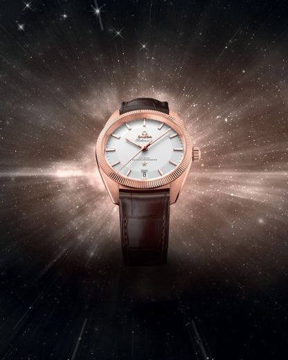 Omega Constellation Globemaster 39 mm, Sedna™-Gold mit Lederarmband 130.53.39.21.02.001 – Bild 5