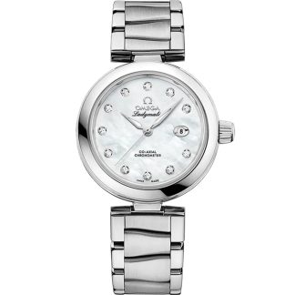 Omega De Ville Ladymatic 34 mm, Stahl mit Stahlarmband 425.30.34.20.55.002