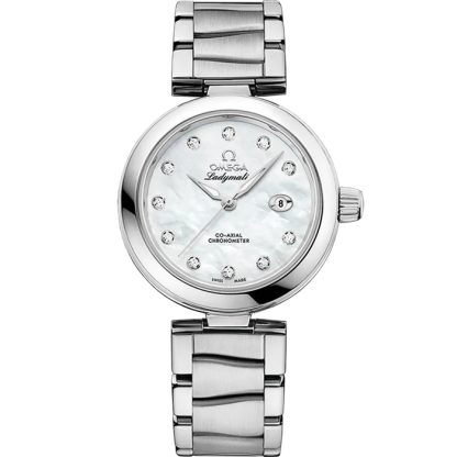 Omega De Ville Ladymatic 34 mm, Stahl mit Stahlarmband 425.30.34.20.55.002