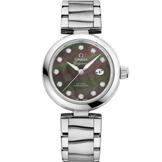 Omega De Ville Ladymatic 34 mm, Stahl mit Stahlarmband 425.30.34.20.57.004
