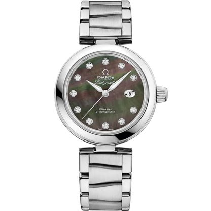 Omega De Ville Ladymatic 34 mm, Stahl mit Stahlarmband 425.30.34.20.57.004